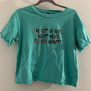 Delia’s baby tee